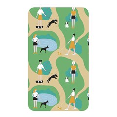 Girls With Dogs For A Walk In The Park Memory Card Reader (rectangular) by SychEva