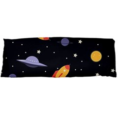 Cosmos Rockets Spaceships Ufos Body Pillow Case Dakimakura (two Sides) by Amaryn4rt