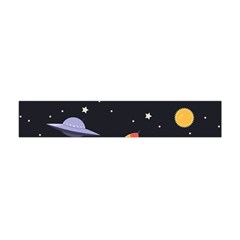 Cosmos Rockets Spaceships Ufos Flano Scarf (mini) by Amaryn4rt