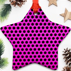 Metallic Mesh Screen Star Ornament (two Sides) by impacteesstreetweareight