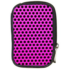 Metallic Mesh Screen Compact Camera Leather Case by impacteesstreetweareight