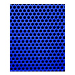 Metallic Mesh Screen-blue Shower Curtain 60  X 72  (medium) 