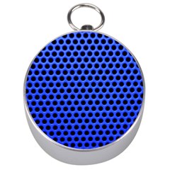 Metallic Mesh Screen-blue Silver Compasses by impacteesstreetweareight