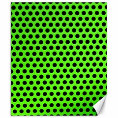 Metallic Mesh Screen-green Canvas 20  X 24  by impacteesstreetweareight