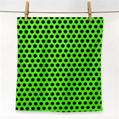 Metallic Mesh Screen-green Face Towel by impacteesstreetweareight