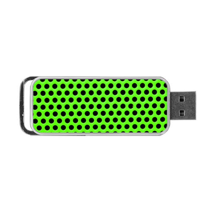 Metallic Mesh Screen-green Portable USB Flash (Two Sides)