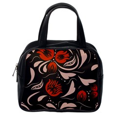 Folk Flowers Pattern Floral Surface Design Seamless Pattern Classic Handbag (one Side) by Eskimos