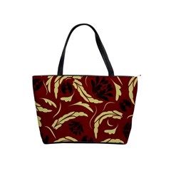 Folk Flowers Pattern Floral Surface Design Seamless Pattern Classic Shoulder Handbag by Eskimos