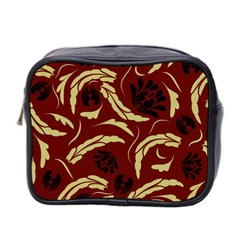 Folk Flowers Pattern Floral Surface Design Seamless Pattern Mini Toiletries Bag (two Sides) by Eskimos