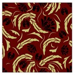 Folk flowers pattern Floral surface design Seamless pattern Large Satin Scarf (Square) Front