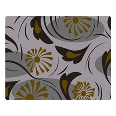 Folk Flowers Pattern Floral Surface Design Seamless Pattern Double Sided Flano Blanket (large)  by Eskimos