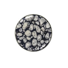 White Rocks Close Up Pattern Photo Hat Clip Ball Marker (10 Pack) by dflcprintsclothing