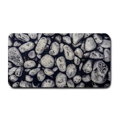 White Rocks Close Up Pattern Photo Medium Bar Mats by dflcprintsclothing