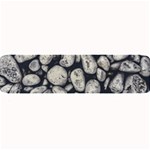 White Rocks Close Up Pattern Photo Large Bar Mats 32 x8.5  Bar Mat