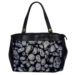 White Rocks Close Up Pattern Photo Oversize Office Handbag by dflcprintsclothing