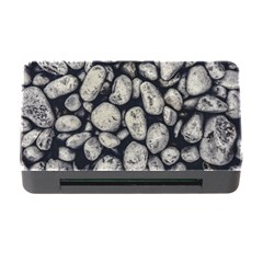 White Rocks Close Up Pattern Photo Memory Card Reader With Cf by dflcprintsclothing