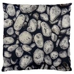 White Rocks Close Up Pattern Photo Large Cushion Case (two Sides) by dflcprintsclothing