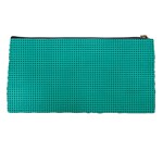 Metallic Mesh Screen 2-blue Pencil Case Back