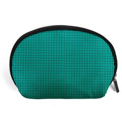 Metallic Mesh Screen 2-blue Accessory Pouch (large) by impacteesstreetweareight