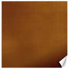 Metallic Mesh Screen 2-gold Canvas 16  X 16  by impacteesstreetweareight