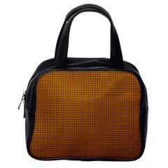 Metallic Mesh Screen 2-gold Classic Handbag (one Side) by impacteesstreetweareight