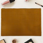 Metallic Mesh Screen 2-gold Cosmetic Bag (XXL) Front