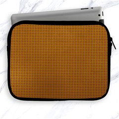 Metallic Mesh Screen 2-gold Apple Ipad 2/3/4 Zipper Cases by impacteesstreetweareight