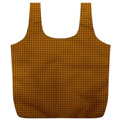 Metallic Mesh Screen 2-gold Full Print Recycle Bag (xl) by impacteesstreetweareight