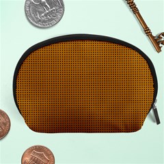 Metallic Mesh Screen 2-gold Accessory Pouch (large) by impacteesstreetweareight