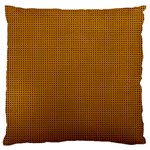 Metallic Mesh Screen 2-gold Standard Flano Cushion Case (One Side) Front