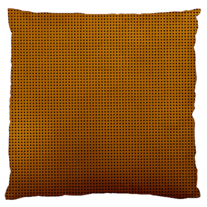 Metallic Mesh Screen 2-gold Standard Flano Cushion Case (One Side)