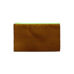 Metallic Mesh Screen 2-gold Cosmetic Bag (xs) by impacteesstreetweareight