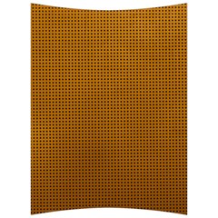 Metallic Mesh Screen 2-gold Back Support Cushion by impacteesstreetweareight