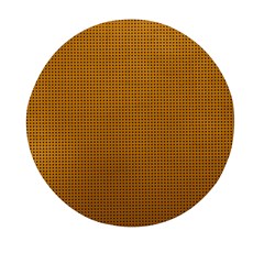 Metallic Mesh Screen 2-gold Mini Round Pill Box (pack Of 3) by impacteesstreetweareight