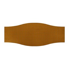 Metallic Mesh Screen 2-gold Stretchable Headband by impacteesstreetweareight