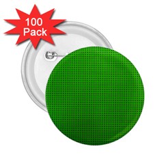 Metallic Mesh Screen 2-green 2.25  Buttons (100 pack) 