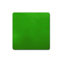 Metallic Mesh Screen 2-green Square Magnet