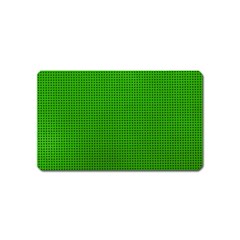 Metallic Mesh Screen 2-green Magnet (Name Card)