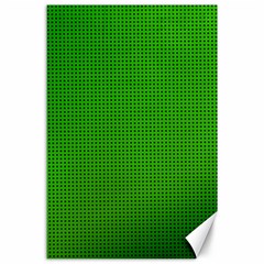 Metallic Mesh Screen 2-green Canvas 24  x 36 