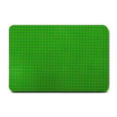 Metallic Mesh Screen 2-green Small Doormat 