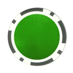 Metallic Mesh Screen 2-green Poker Chip Card Guard (10 pack)