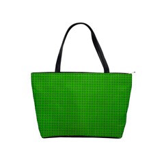 Metallic Mesh Screen 2-green Classic Shoulder Handbag