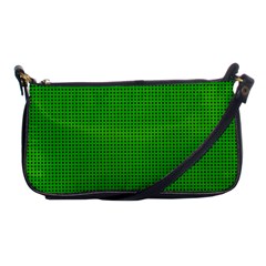 Metallic Mesh Screen 2-green Shoulder Clutch Bag by impacteesstreetweareight