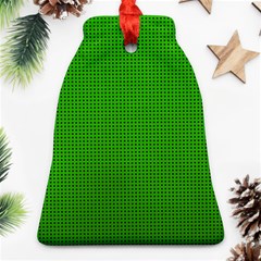 Metallic Mesh Screen 2-green Ornament (Bell)