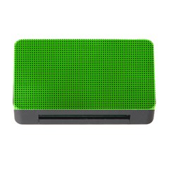 Metallic Mesh Screen 2-green Memory Card Reader with CF