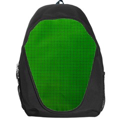 Metallic Mesh Screen 2-green Backpack Bag