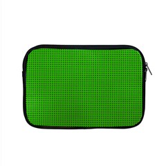 Metallic Mesh Screen 2-green Apple MacBook Pro 15  Zipper Case