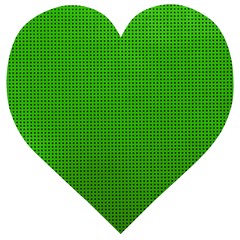 Metallic Mesh Screen 2-green Wooden Puzzle Heart