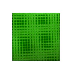 Metallic Mesh Screen 2-green Satin Bandana Scarf