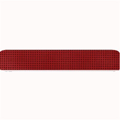 Metallic Mesh Screen 2-red Small Bar Mats by impacteesstreetweareight